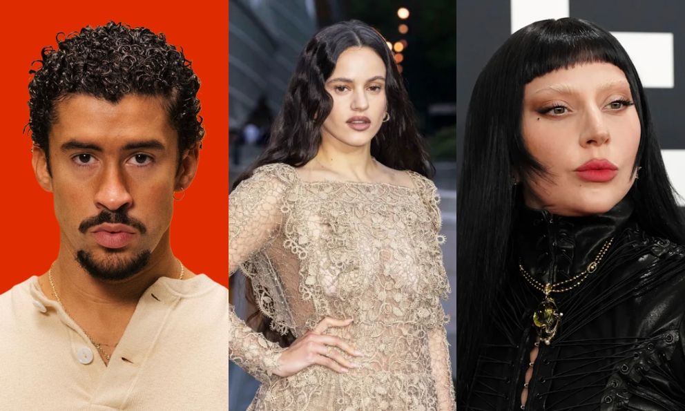 Bad Bunny,Rosalia y Lady Gaga Los Mejores Del 2025
