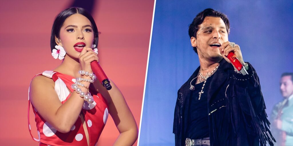 Ángela Aguilar y Nodal muy enamorados en República Dominicana