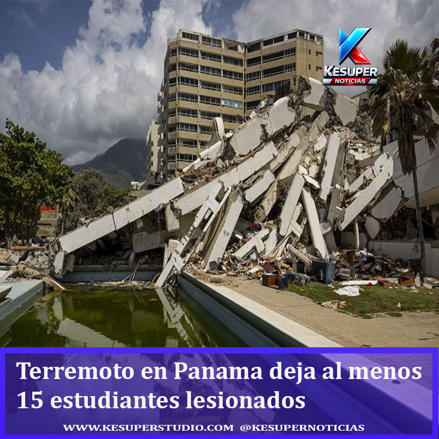 Terremoto en Panamá deja daños en edificios públicos y viviendas